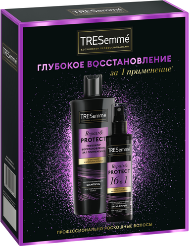 Изображение товара Набор косметики для волос Tresemme Repair & Protect Шампунь 230мл+Спрей 190мл