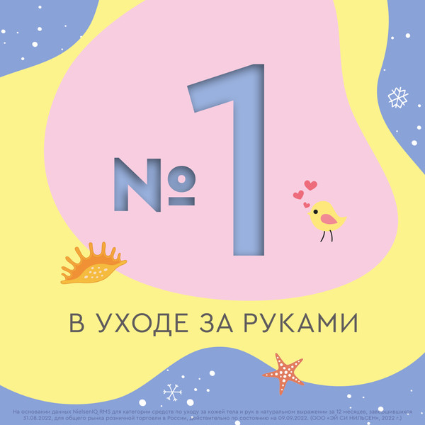 Изображение товара Набор косметики для тела Бархатные ручки Funny Animals 2024 Крем для рук (3x45мл)