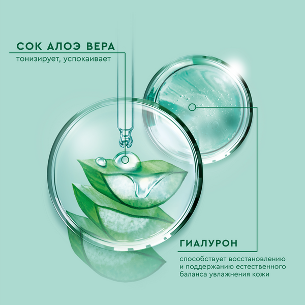 Изображение товара Набор косметики для лица Чистая Линия Ежедневный уход 2024 Гель д/умывания 100мл+Гель мультиуход 100мл