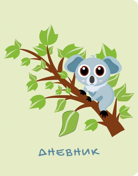 Изображение товара Дневник Listoff SchoolMix. Koala / ДУК224810