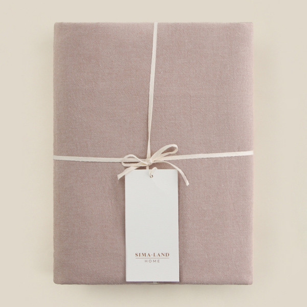 Изображение товара Пододеяльник Sima-Land Home Деним 200x220 / 10245476 (бежевый)