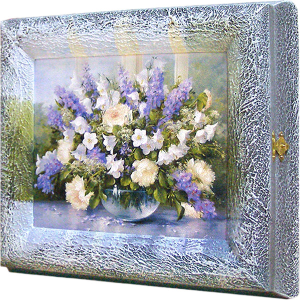 Изображение товара Ключница настенная Декарт Букет полевых цветов 8Л3829