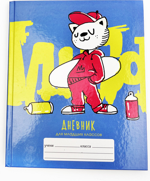 Изображение товара Дневник Listoff Граффити-художник / ДМ234802