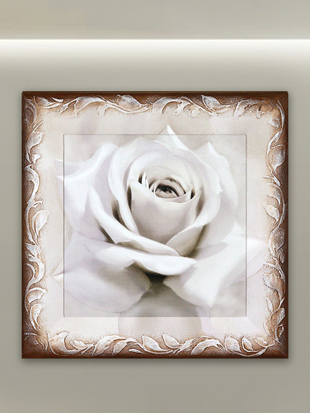 Изображение товара Картина Декарт Роза в пастельных тонах 8Л1743 (в раме)