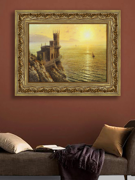 Изображение товара Картина Декарт Ласточкино гнездо, Крым 8Л2360 (в раме)