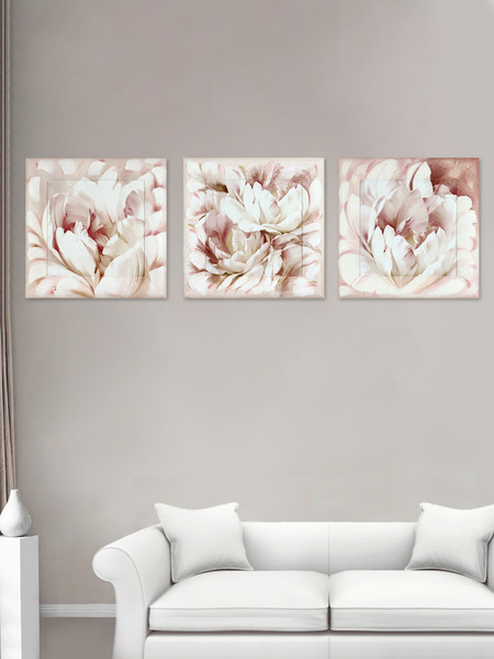 Изображение товара Картина Декарт Цветок пиона 3 8Л0641 (в раме)