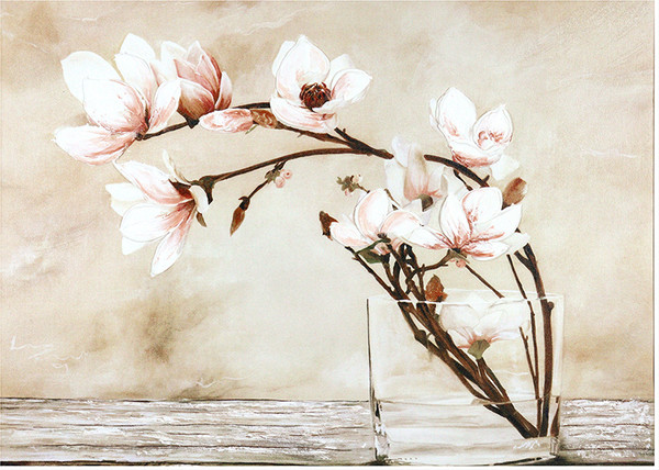 Изображение товара Картина Декарт Ветка с цветом орхидеи 8Л2099 (в раме)