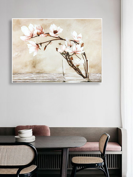 Изображение товара Картина Декарт Ветка с цветом орхидеи 8Л2099 (в раме)