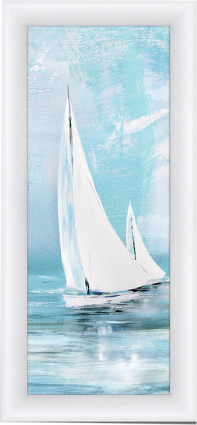 Изображение товара Картина Декарт Белый парусник 1 8Л2052 (в раме)