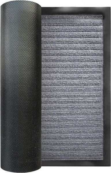 Изображение товара Коврик грязезащитный Sundays Home Ребристый 120x150см / 92178 (серый)