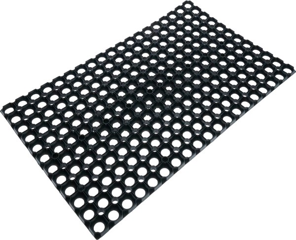 Изображение товара Коврик грязезащитный Sundays Home Ячейка 80x120x1.6см / 92247 (черный)