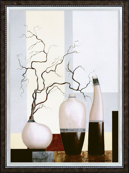 Изображение товара Картина Декарт Композиция Ветки в вазе 1 8Л2481 (в раме)