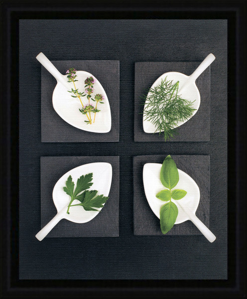 Изображение товара Картина Декарт Натюрморт с зеленью 8Л0728 (в раме)