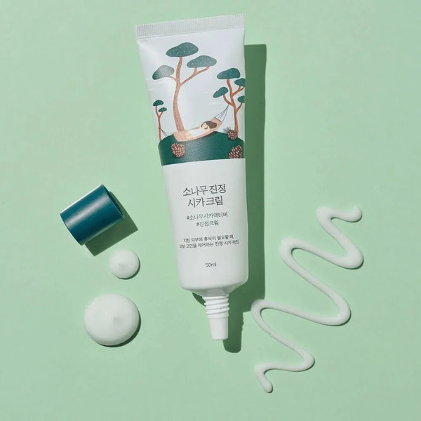 Изображение товара Крем для лица Round Lab Pine Calming Cica Cream (50мл)