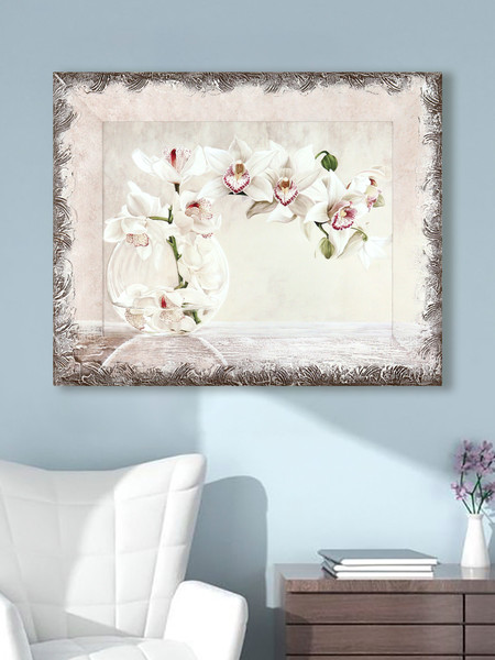 Изображение товара Картина Декарт Ветка орхидеи 8Л2354 (в раме)