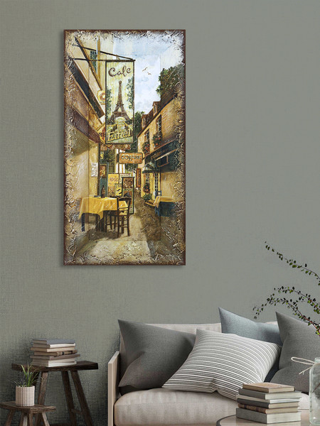 Изображение товара Картина Декарт Парижский пейзаж 8Л2948 (в раме)