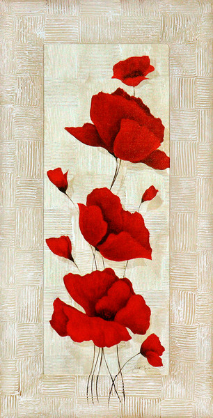 Изображение товара Картина Декарт Алые маки 1 8Л0252 (в раме)