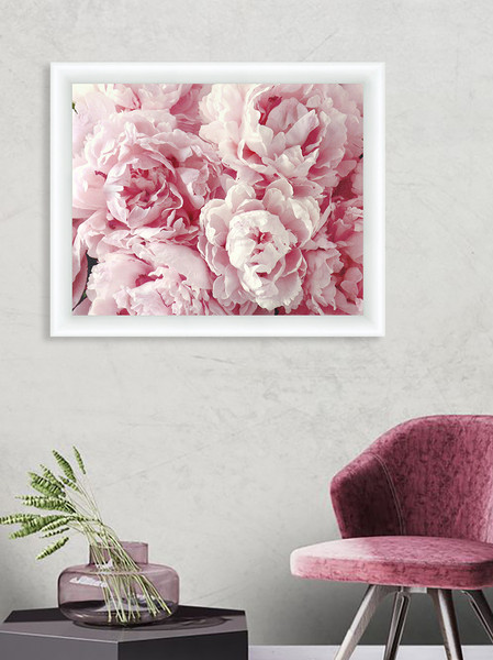 Изображение товара Картина Декарт Нежные пионы 8Л2992 (в раме)