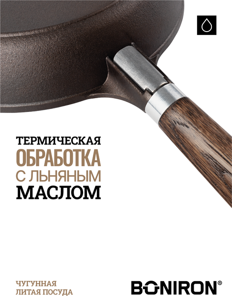 Изображение товара Сковорода BONIRON ВС28-02