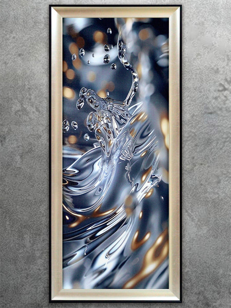 Изображение товара Картина Декарт Капли воды абстракция 1 8Л4011 (в раме)