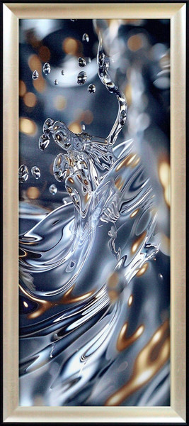 Изображение товара Картина Декарт Капли воды абстракция 1 8Л4011 (в раме)