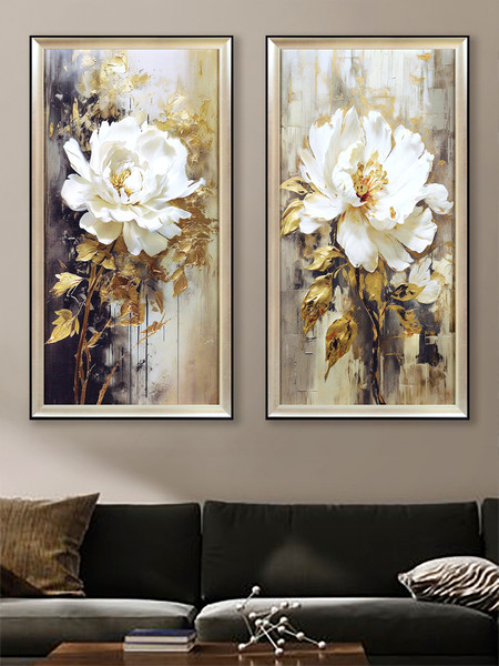 Изображение товара Картина Декарт Белая роза 1 8Л4015 (в раме)