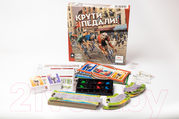 Изображение товара Настольная игра Лавка Игр Крути педали / ПР01