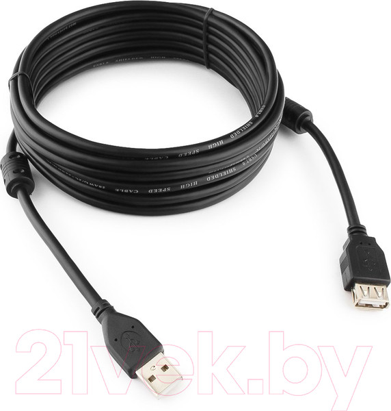 Изображение товара Удлинитель кабеля Cablexpert CCF2-USB2-AMAF-15 (4.5м)