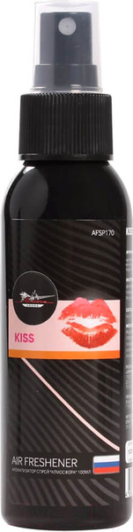 Изображение товара Освежитель автомобильный Airline Атмосфера / AFSP170 (100мл, kiss)