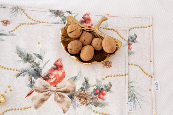 Изображение товара Набор сервировочных салфеток Listelle Рождественская классика 610803