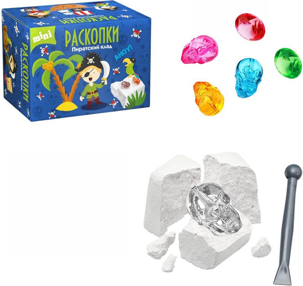 Изображение товара Набор для опытов Bumbaram Шоубокс 12 мини-раскопок / dig-128