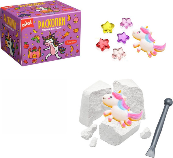 Изображение товара Набор для опытов Bumbaram Шоубокс 12 мини-раскопок / dig-128