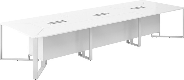 Изображение товара Стол для переговоров Norden 420x140x75 / SP.0107.WH.WH.WH (белый/белый)