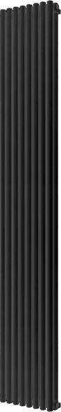 Изображение товара Радиатор стальной Faberg Garmonia 2/25 (8 секций, черный матовый RAL-9005)