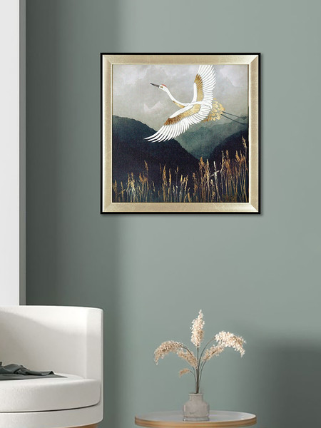 Изображение товара Картина Декарт Журавль 8Л4013 (в раме)