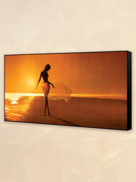 Изображение товара Картина Декарт Девушка на побережье 8Л1255 (в раме)