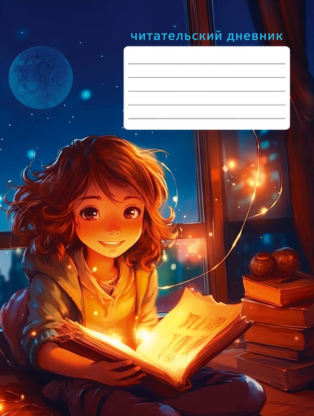 Изображение товара Дневничок Listoff Читатель Читательский дневник / ЧД54861