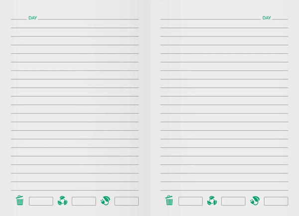 Изображение товара Ежедневник Listoff Eco-friendly! No 3 / ЕЖИ22513607