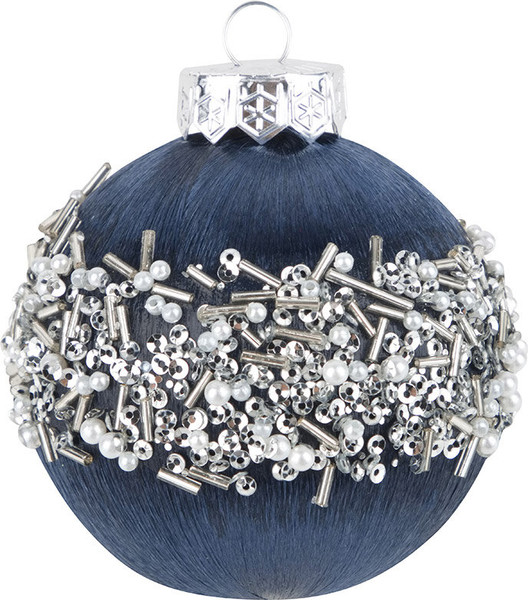 Изображение товара Набор шаров новогодних Волшебная страна SYQB-0124058 / 108514 (9шт, синий)