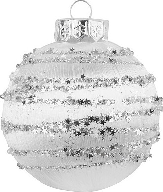 Изображение товара Набор шаров новогодних Волшебная страна SYQB-0124045 / 108666 (3шт)