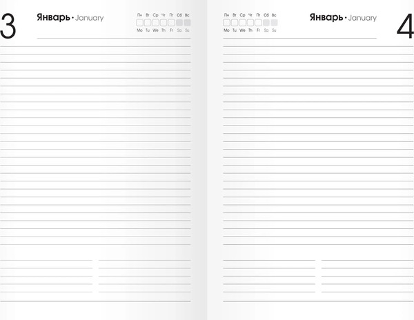 Изображение товара Ежедневник Listoff Universe / ЕЖ23519206