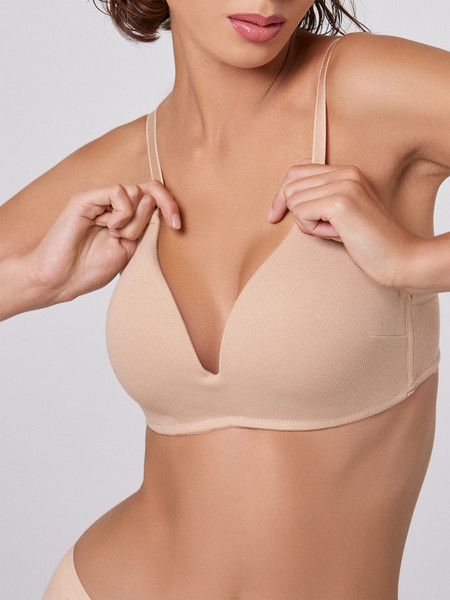 Изображение товара Бюстгальтер Mark Formelle 512428 (р.80B, обжаренный миндаль)