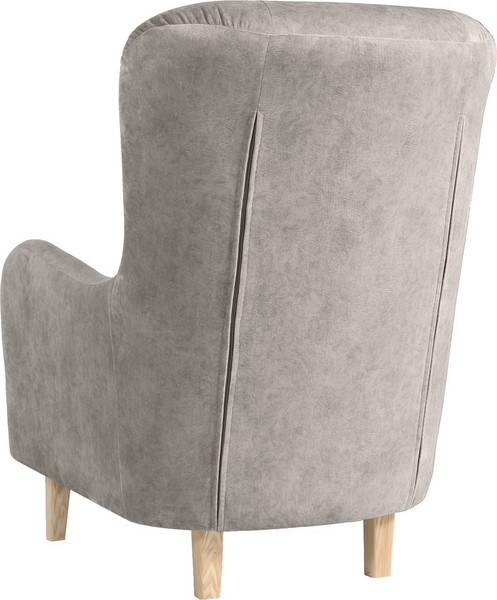Изображение товара Кресло мягкое KRONES Калипсо (велюр светло-серый)