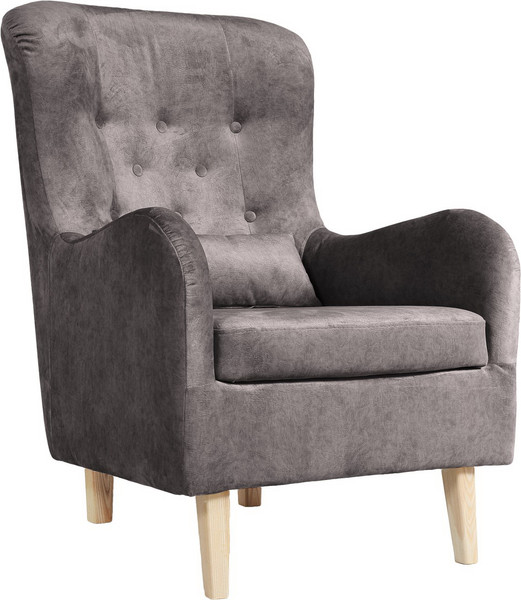 Изображение товара Кресло мягкое KRONES Калипсо (велюр графит)