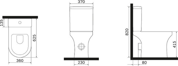 Изображение товара Унитаз напольный AM.PM X-Joy / C85A8601SC