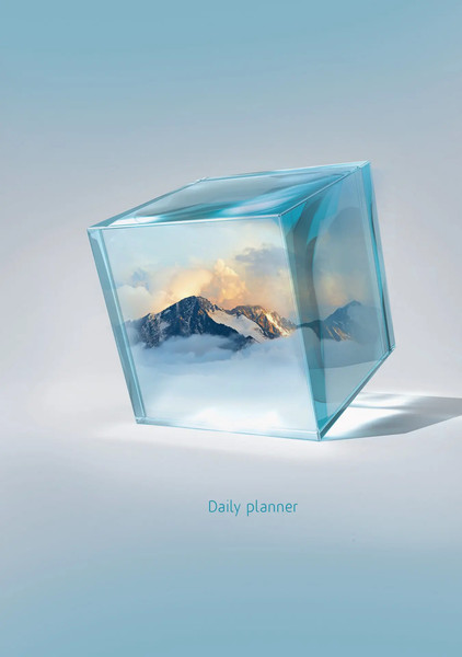 Изображение товара Ежедневник Listoff Ледяные горы / ЕЖФ24512819