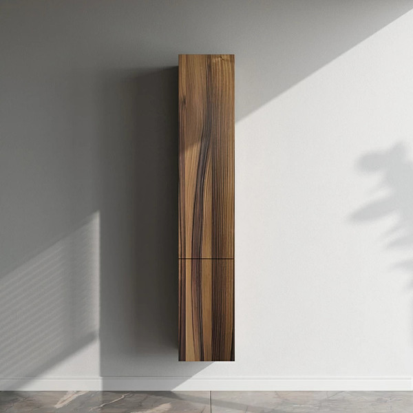 Изображение товара Шкаф-пенал для ванной AM.PM Gem M90CHR0306HF (правый, ореховый)