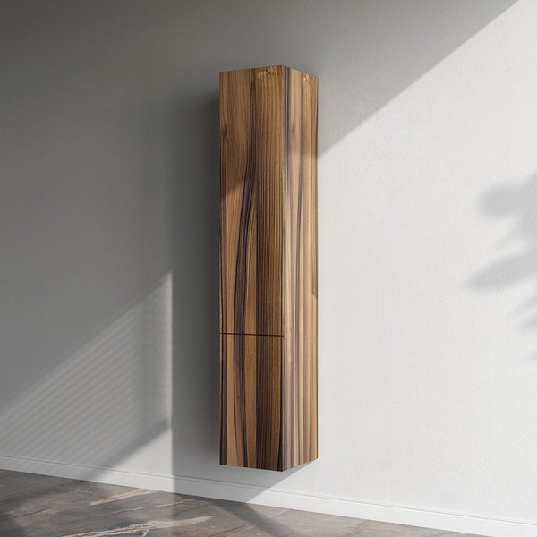 Изображение товара Шкаф-пенал для ванной AM.PM Gem M90CHR0306HF (правый, ореховый)