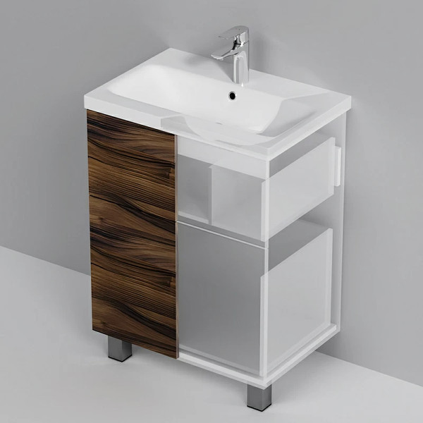 Изображение товара Тумба под умывальник AM.PM Gem M90FSX0602HF (ореховый)