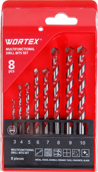 Изображение товара Набор сверл Wortex 1335679